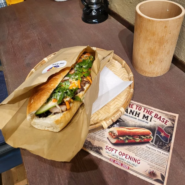 This divine Vietnamese sandwich is considered to be one of Berlin's classic street foods. Yes, move over curry wurst and kebab! There's more to discover here 😋

On our 2.5H Food Power Tour we will take you and your team along the must-taste Berlin street food stalls, as well as some delicious new trends.

Are you looking for an exciting team event, perfect for a smaller budget? Send us a DM or reach out on info@forkandwalktoursberlin.com to make it happen!

#forkandwalktours #eventouting #berlinteamevent #berlinstartupscene #berlinstartup #teambuilding #teamspirit #companyouting #teamevent #berlinbusiness #englishactivityberlin