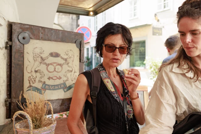 Real time footage of HQ tasting their way through Salzburg under the loving guidance of Annabelle.

Salzburg offers a fantastic mix of history, beauty and authentic flavours. And our trained guide Annabelle will sprinkle her magic (as well as some sing along songs) on top, to make it an unforgettable experience!

Ready for a day-trip from Munich to the hills that are alive with the sound of music? 

Send us a DM or check out our website through the link in our bio, to find out all you need to know about our exclusive Salzburg History & Food Tour.

📷 @daniel_de_toussaint 

#salzburg #foodtour #historytour #munich #TravelingEurope #soundofmusictour #visitsalzburg #schnitzel #austria #munichtour #exclusivetour #daytrips
